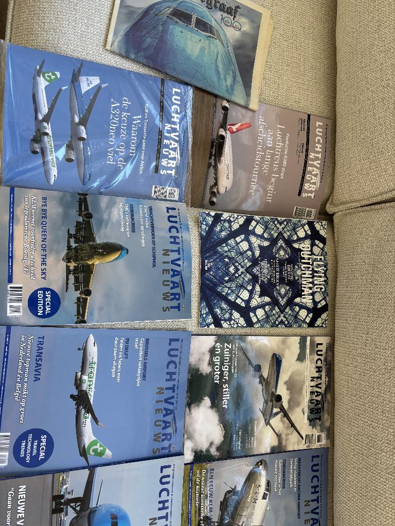 Selectie Luchtvaart tijdschriften Luchtvaartnieuws, Ophalen, Zo goed als nieuw