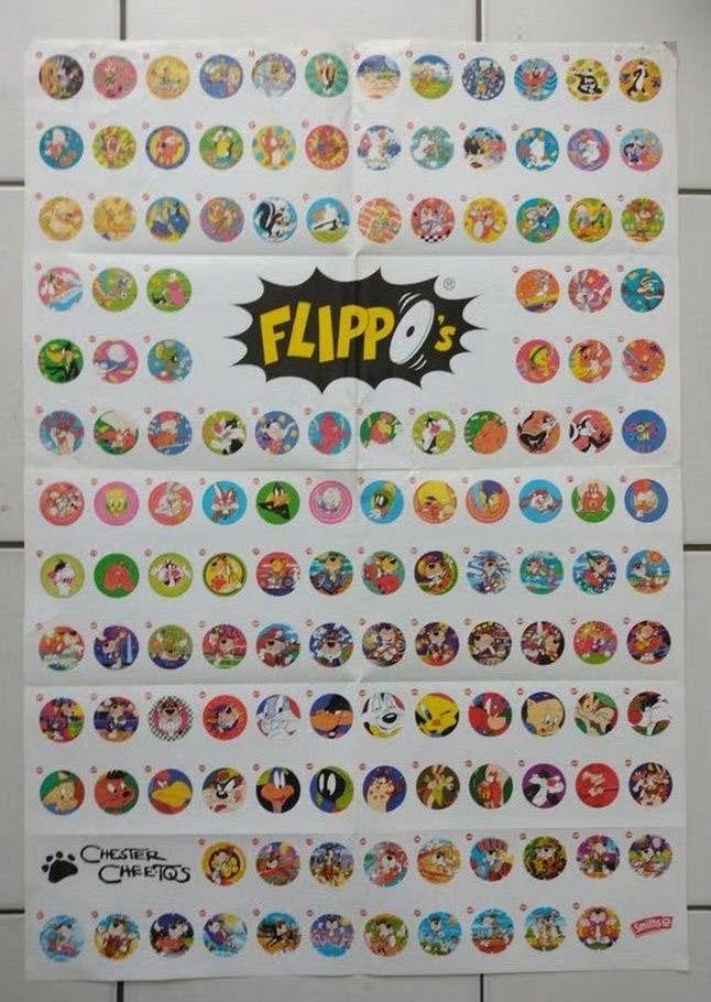 Flippo Poster Chester Cheetos, Ophalen of Verzenden, Chester Cheetos, Map, Album of Poster