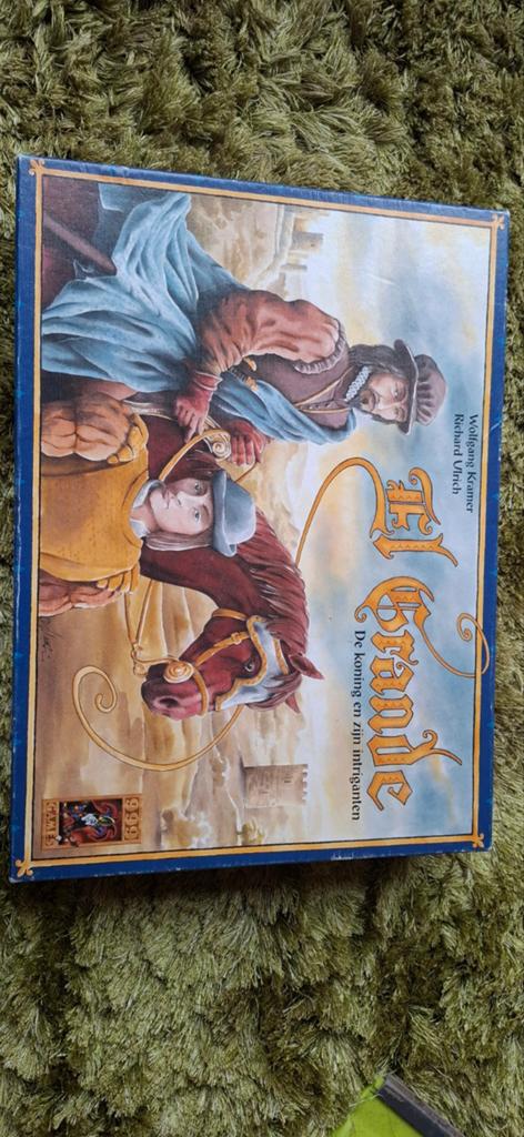El Grande: De Koning en zijn Intriganten Bordspel, Hobby en Vrije tijd, Gezelschapsspellen | Bordspellen, Vijf spelers of meer