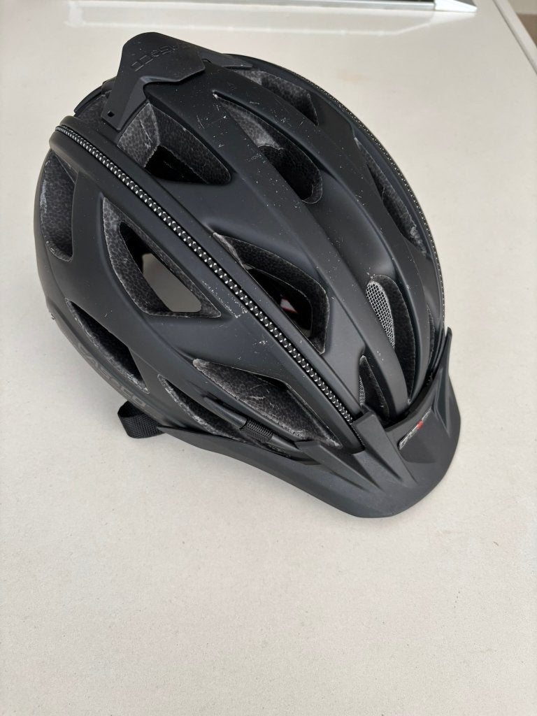 Zwarte casco fietshelm, maat l 58-62 cm goede staat!, Ophalen of Verzenden, Zo goed als nieuw, Casco, L