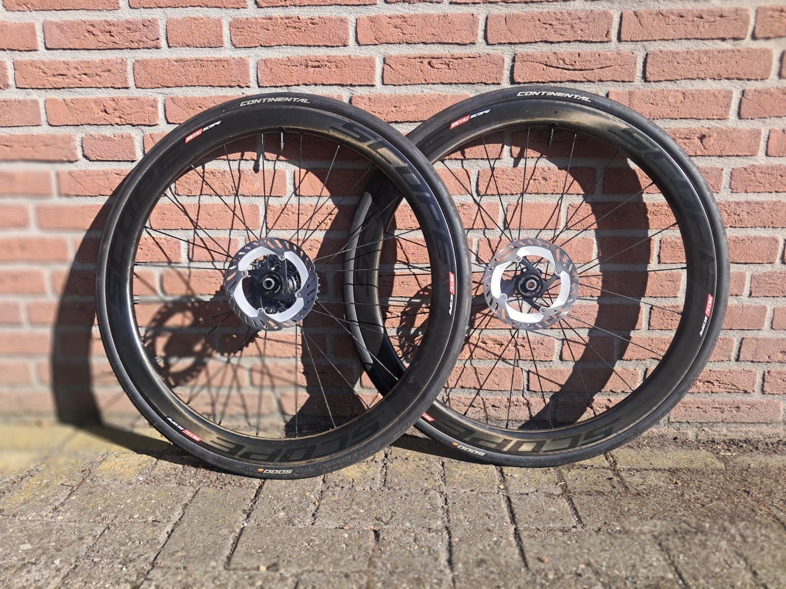 Scope R4 carbon wielset | 45mm | disc, Wiel, -, Ophalen of Verzenden, Zo goed als nieuw