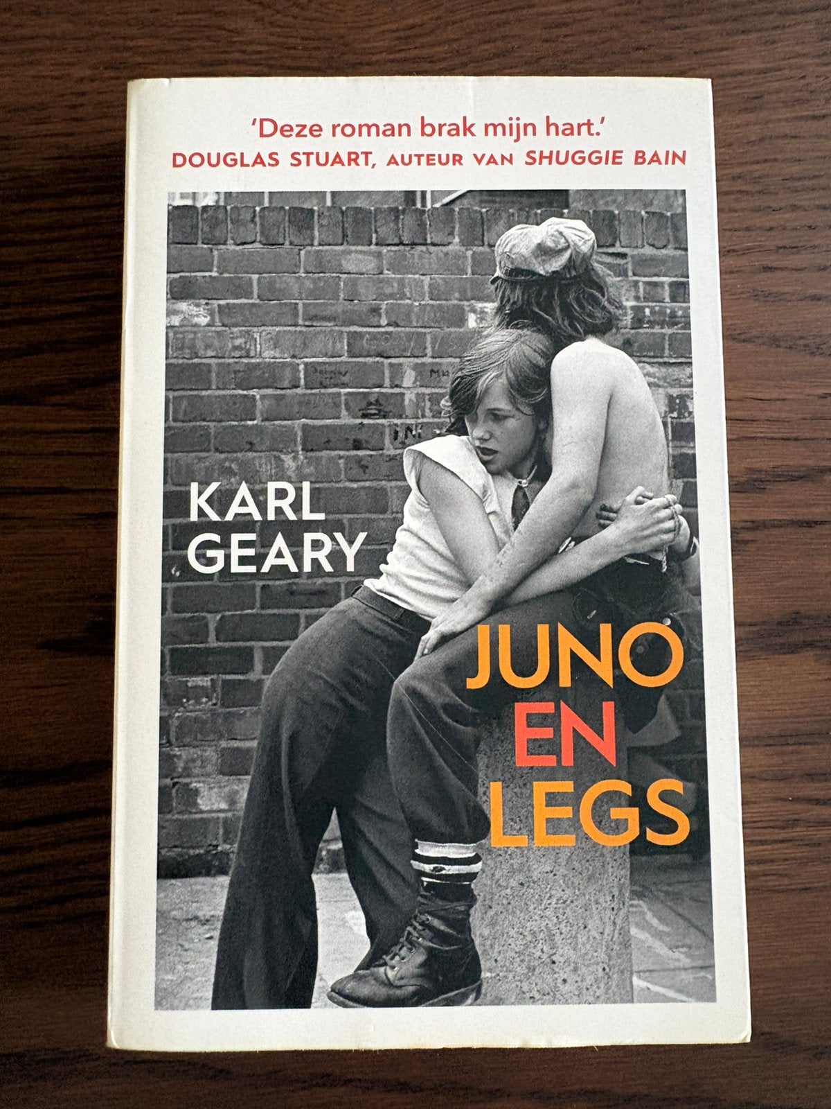 Karl Geary - Juno en Legs, Verzenden, Zo goed als nieuw, Karl Geary
