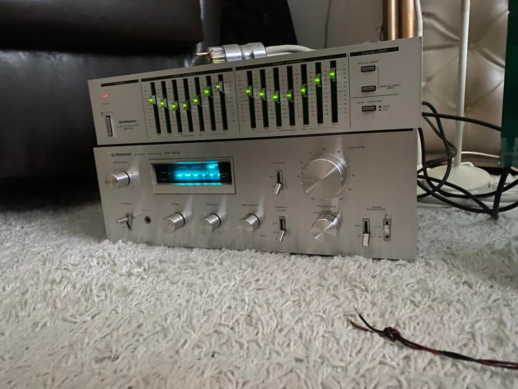 PIONEER SA508 &SQ540, Ophalen of Verzenden, Zo goed als nieuw, Pioneer