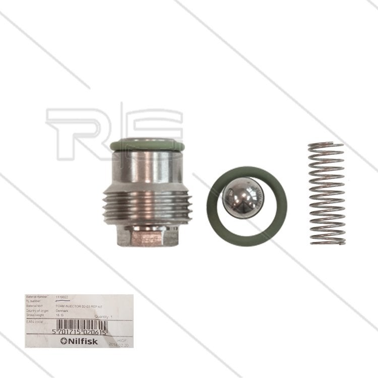 Regelknop Revisieset voor Schuiminjector, Verzenden
