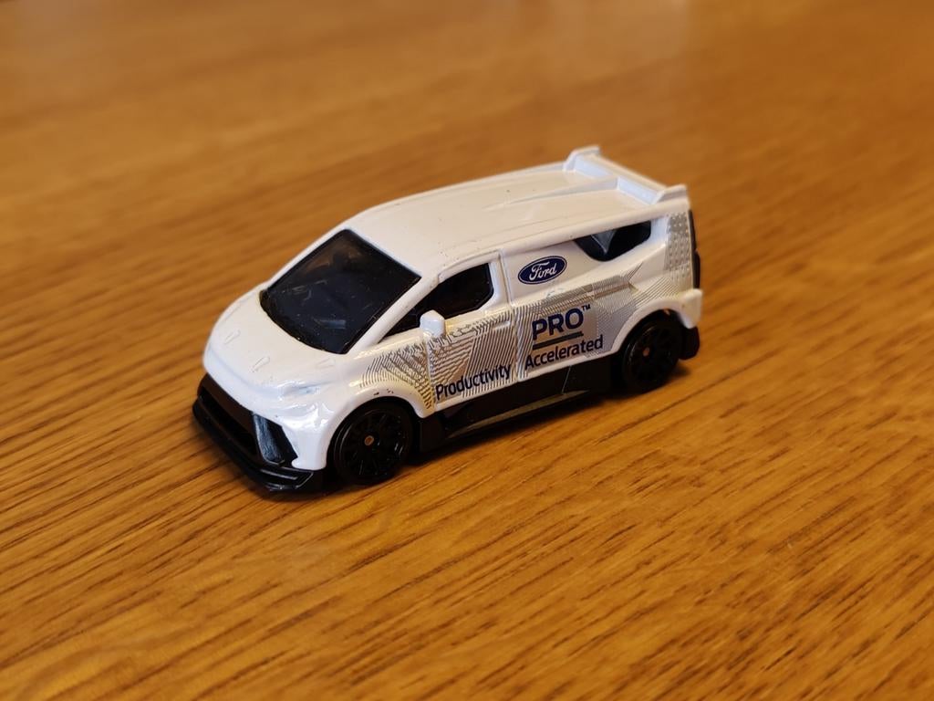 Hot Wheels Ford Transit Supervan 4 WIT, Hobby en Vrije tijd, Ophalen of Verzenden, Zo goed als nieuw, Auto