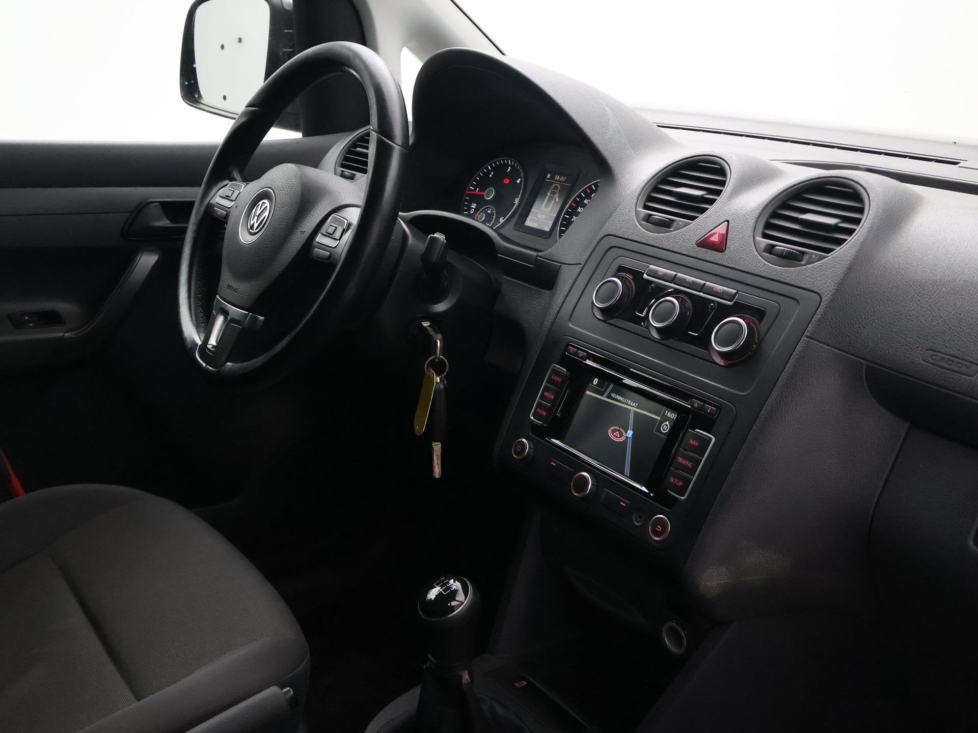 Volkswagen Caddy 1.6 TDI + NAVIGATIE | CRUISE CONTROL | BLUE, Voorwielaandrijving, Euro 5, Stof, Gebruikt