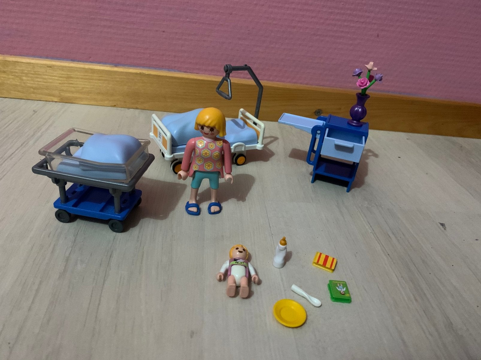Kraam kamer ziekenhuis Playmobil, Ophalen of Verzenden, Zo goed als nieuw