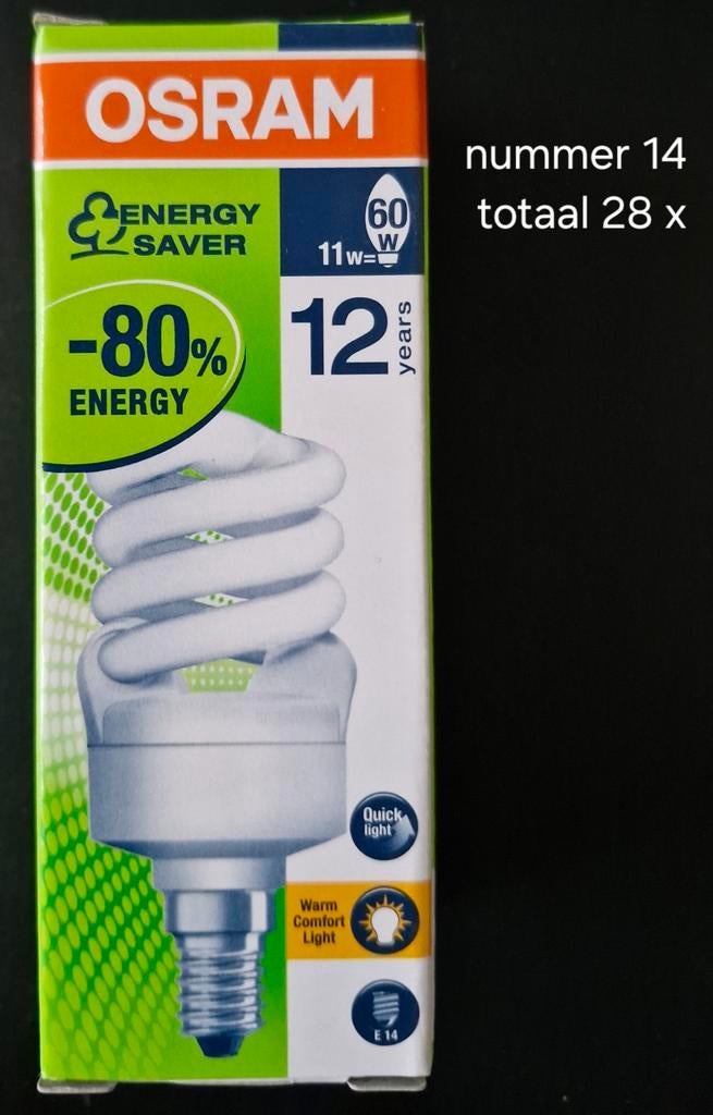 Nr. 14 Osram dulux superstar, Led-lamp, Minder dan 30 watt, E14 (klein), Nieuw