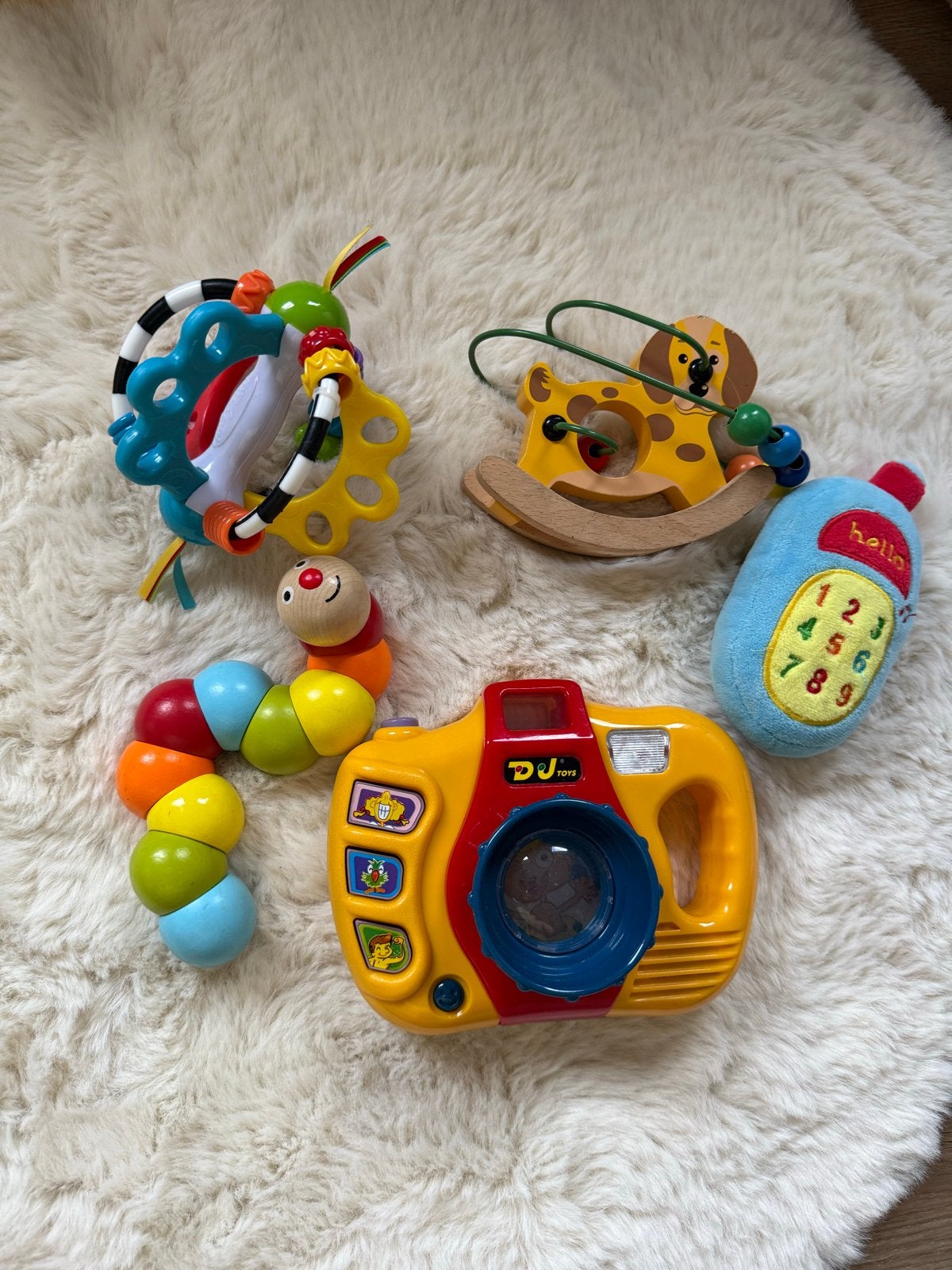 Divers babyspeelgoed, waaronder Playgro en DJ Toys, Ophalen of Verzenden, Gebruikt, Overige typen, Met geluid