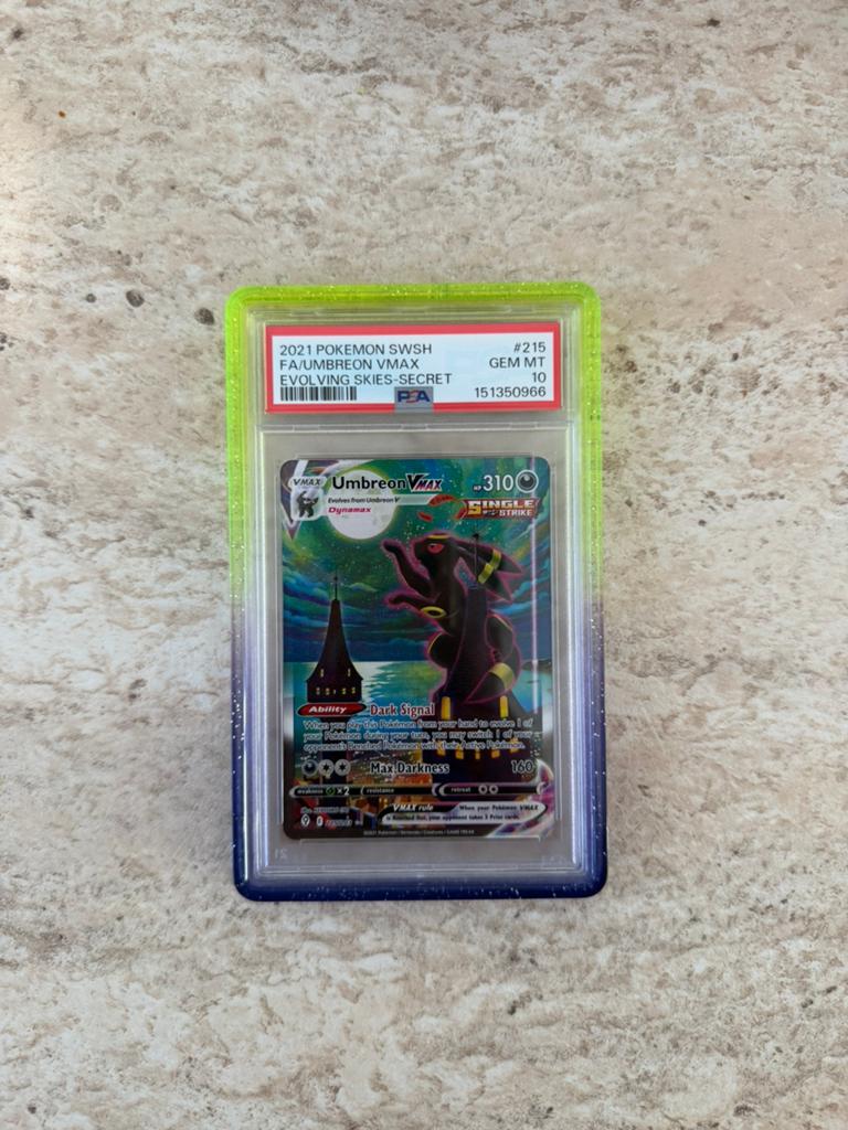 Umbreon VMAX 215  PSA 10, Hobby en Vrije tijd, Verzamelkaartspellen | Pokémon, Ophalen of Verzenden, Nieuw, Losse kaart