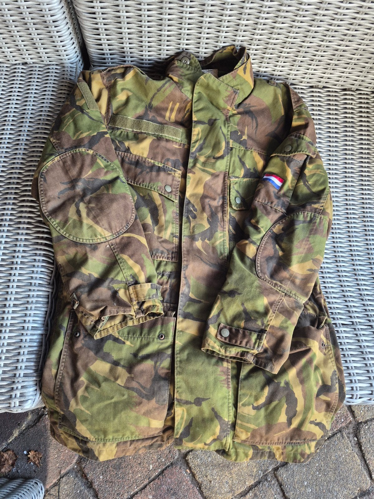 KL Bilaminaat Parka DPM (Regenjas, nat weer), Ophalen of Verzenden, Landmacht, Nederland, Kleding of Schoenen