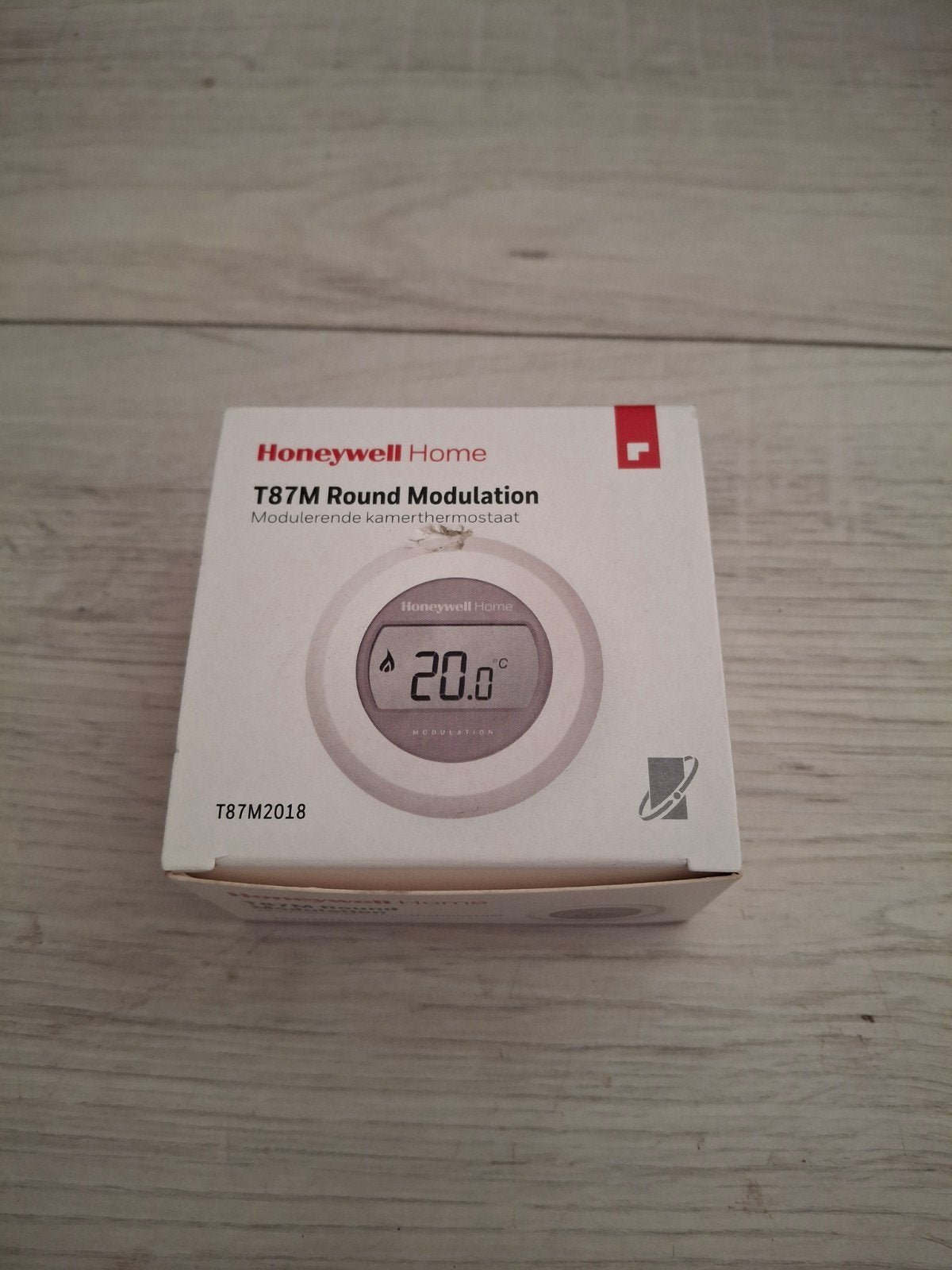 Honeywell Home T87M Round Modulation Kamerthermostaat, Ophalen, Nieuw