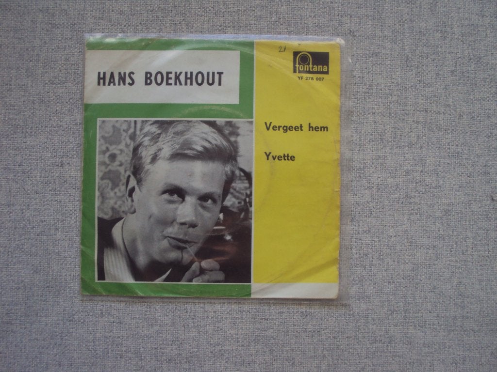 Hans Boekhout - Vergeet Hem/Yvette (1963), Ophalen of Verzenden, Gebruikt, Nederlandstalig