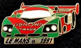 Mazda - Le Mans 1991 pin, Verzenden, Nieuw, Transport, Speldje of Pin