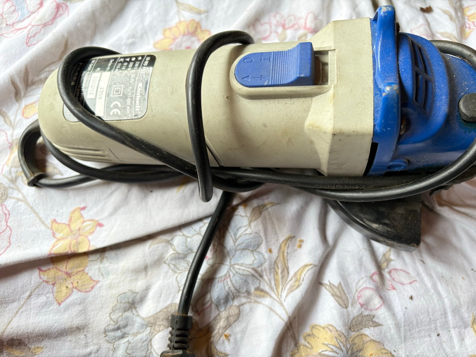 Einhell Haakse Slijpmachine - Gebruikt, Ophalen of Verzenden, Gebruikt, Minder dan 700 watt, Haakse handslijpmachine