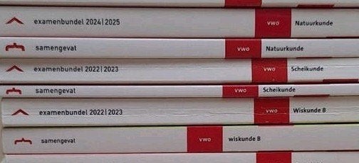 Hele set examen- en samengevatbundels, Ophalen of Verzenden, Zo goed als nieuw