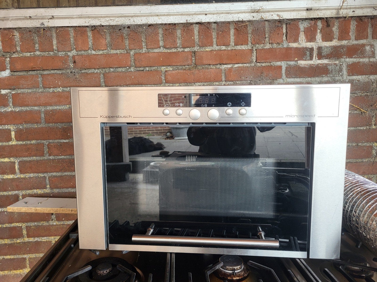 Küppersbusch microspeed inbouw magnetron, Ophalen, 45 tot 50 cm, 60 cm of meer, Combi-oven