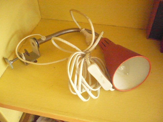 Mie18> >retro klem bureau lampje, Verzenden, Overige typen