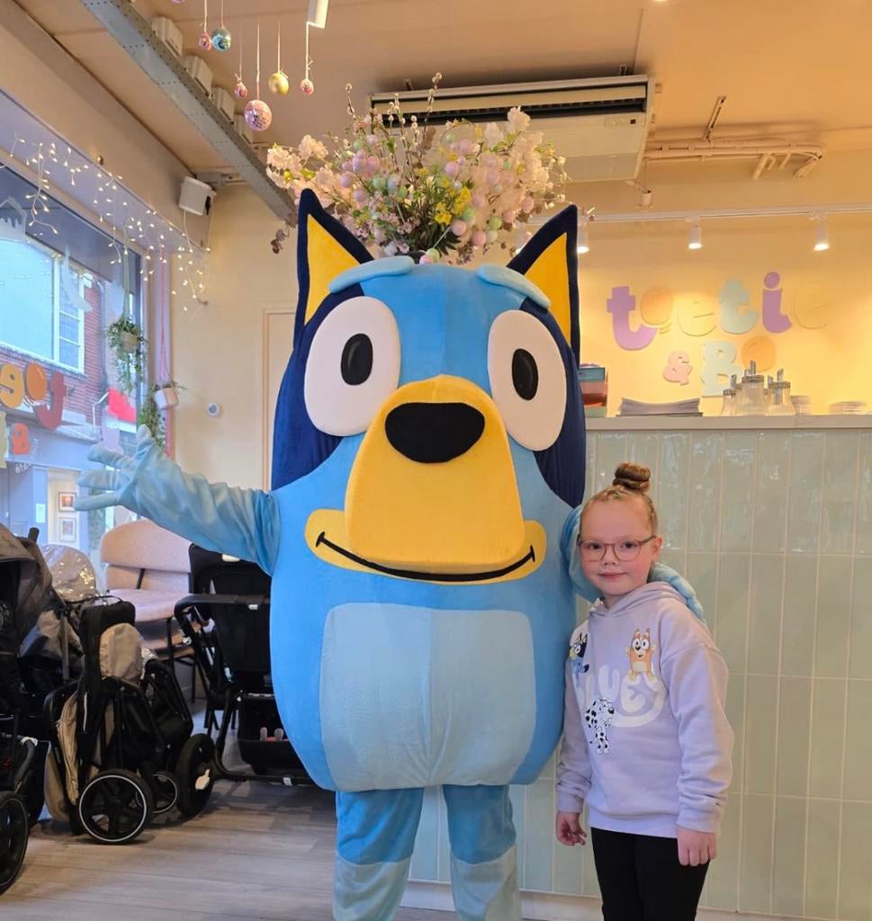Bluey te huur, Ophalen of Verzenden, Zo goed als nieuw, Verjaardag
