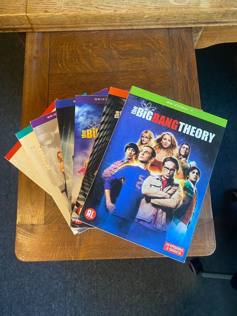 Big Bang Theory Seizoen 1-7, Ophalen, Alle leeftijden, Zo goed als nieuw, Komedie