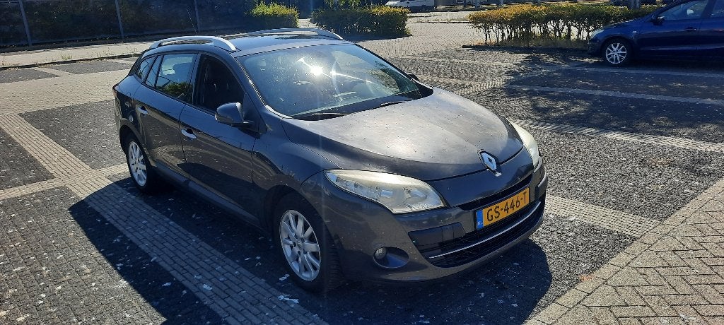Renault Mégane 1.5 DCI Estate 2011 Grijs, Voorwielaandrijving, Euro 5, Zwart, 4 cilinders