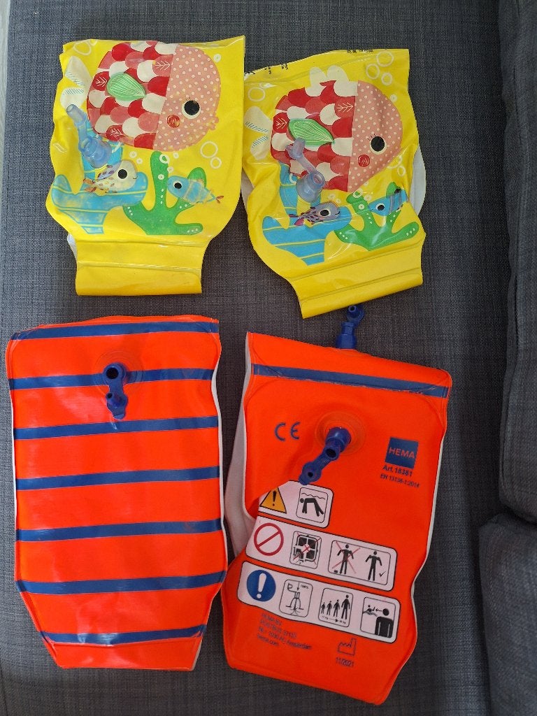 Zwembandjes, Ophalen, Jongen of Meisje, One size, Zo goed als nieuw