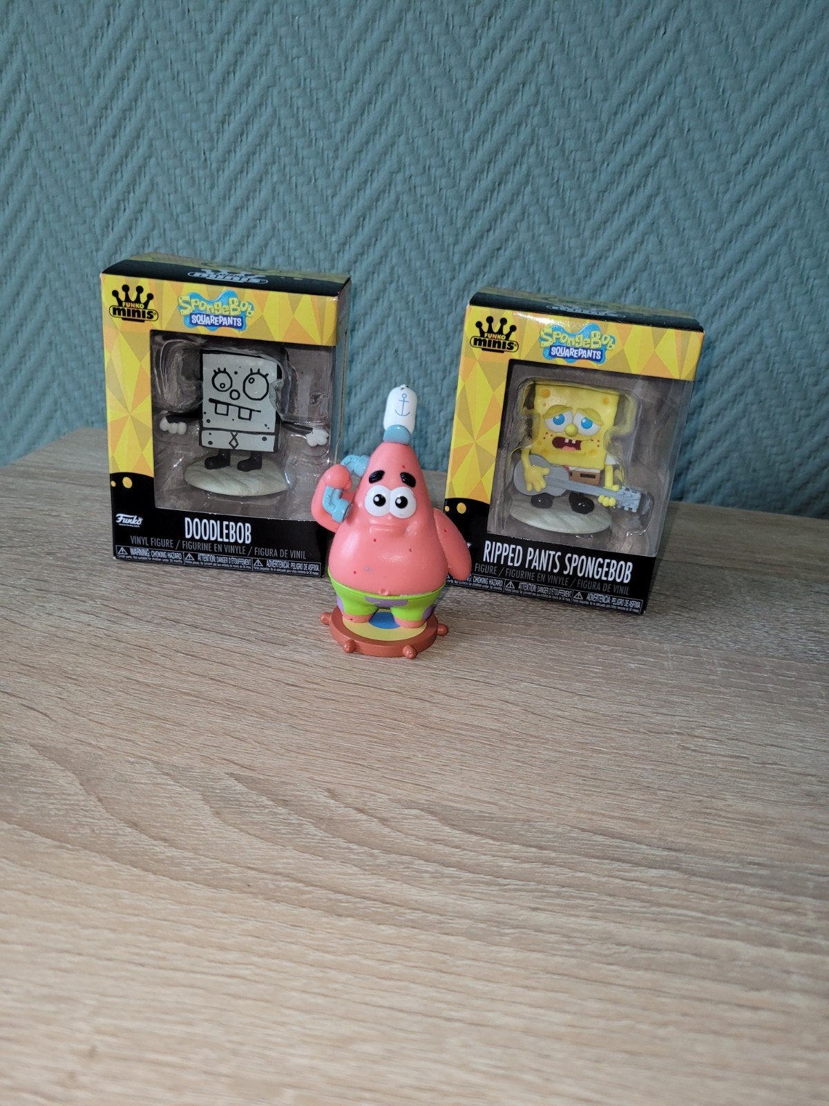 2 Funko Minis Spongebob: Doodlebob & Ripped Pants Spongebob, Ophalen of Verzenden