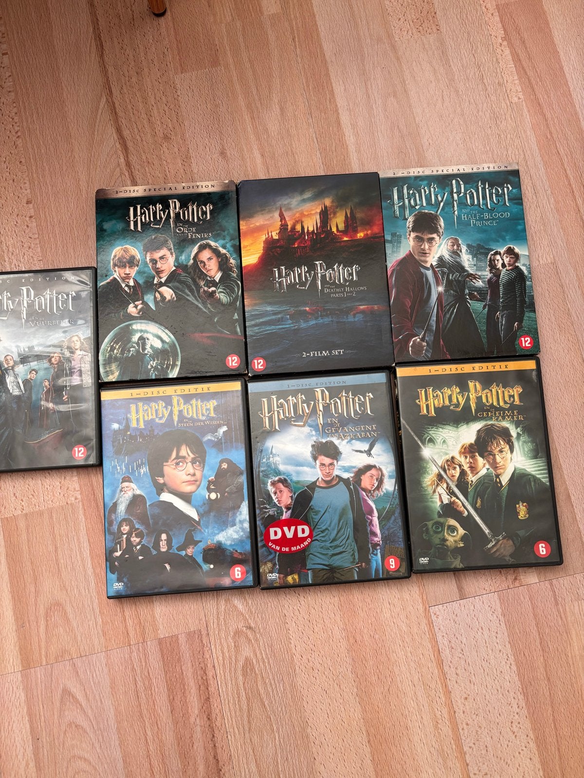 Harry Potter DVD Collectie - Diverse Films, Avontuur, Speciale editie, Nederlands, Ophalen of Verzenden