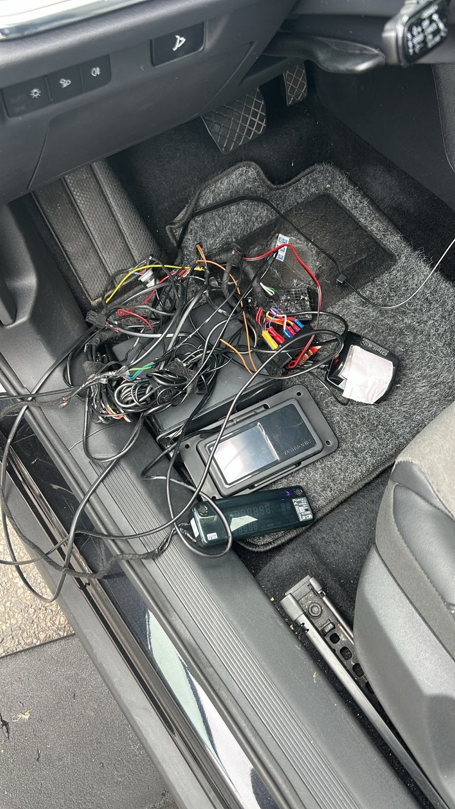 Taxitronic taximeter met bedrading, Ophalen, Gebruikt, Universele onderdelen