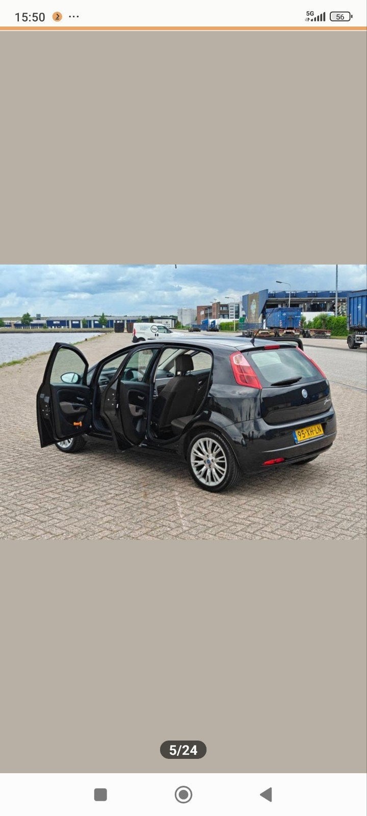 Fiat Grande Punto Dynamic 1.4 16V, Ophalen of Verzenden, Fiat