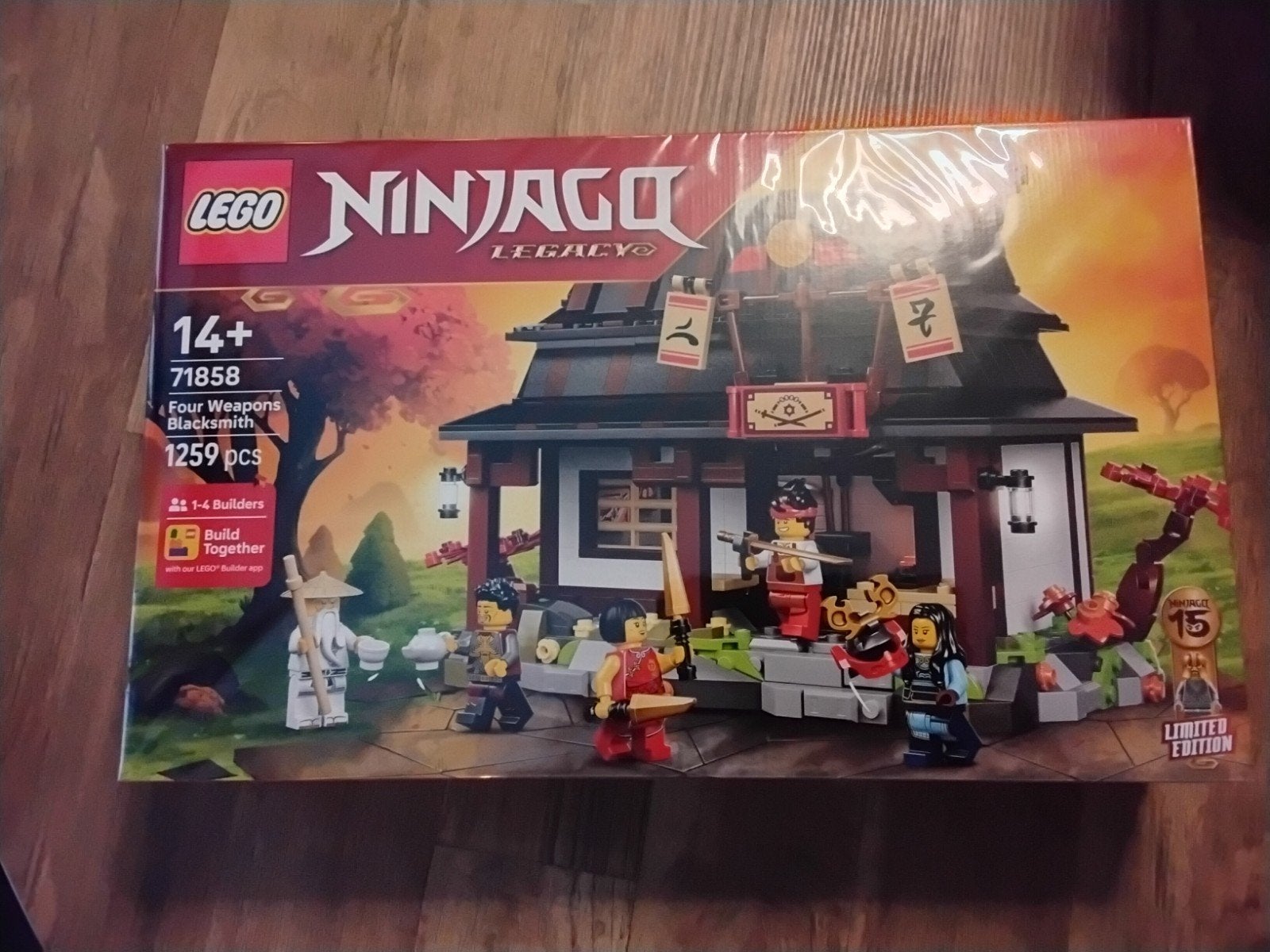 LEGO NINJAGO Smederij de vier wapens - 71858

Ongeopend, Kinderen en Baby's, Speelgoed | Duplo en Lego, Ophalen of Verzenden, Nieuw