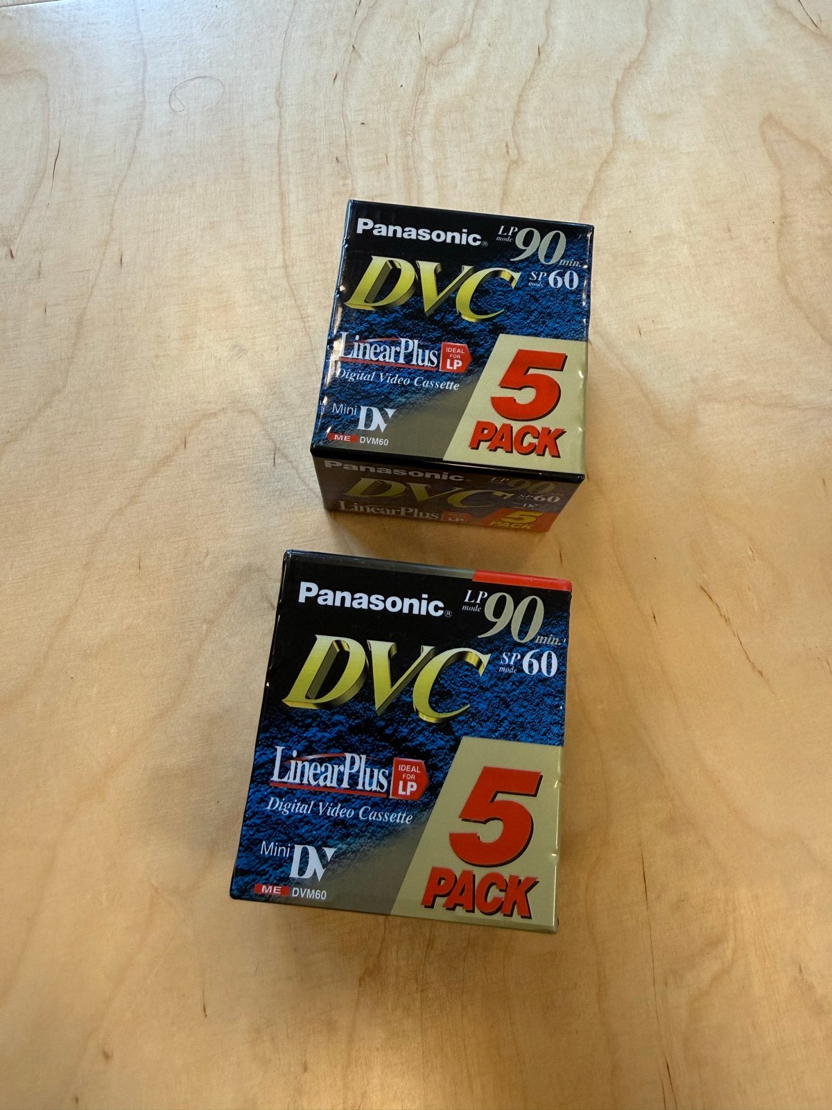 10x Panasonic Mini DV Tapes - Nieuw & Geseald, Mini dv, Panasonic, 20x of meer, Nieuw