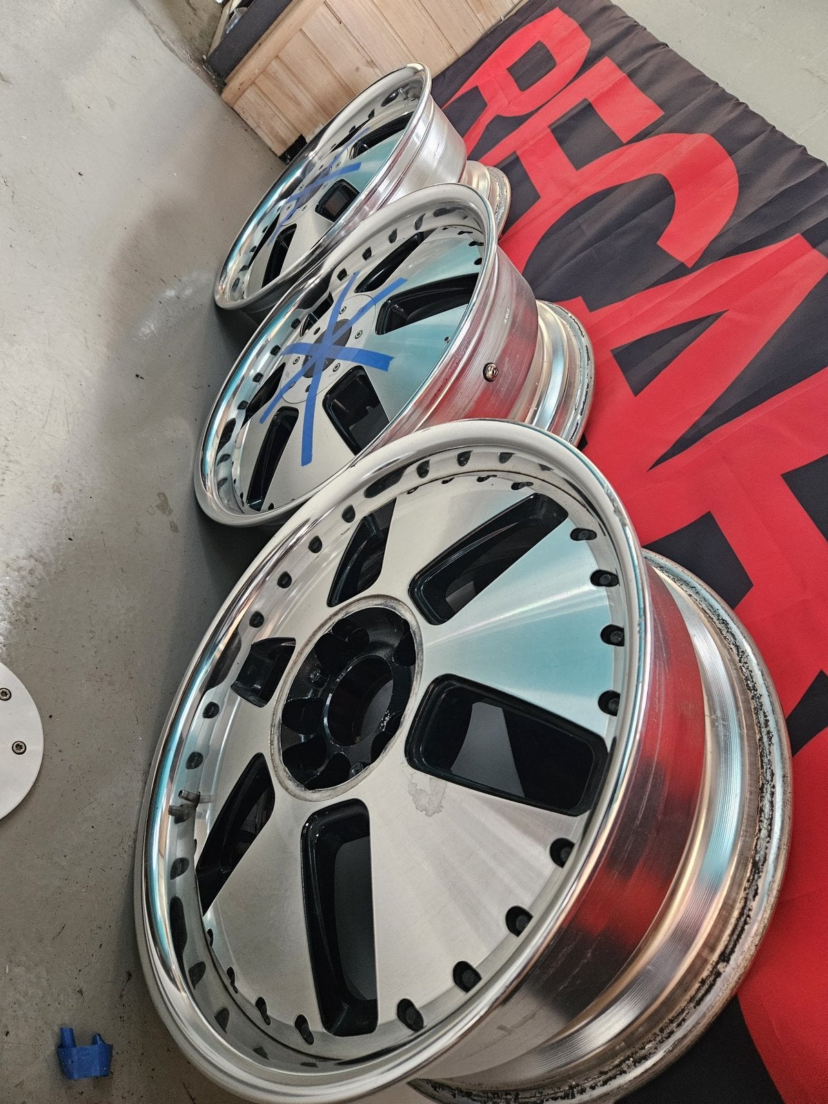 Work Euroline Type N velgen 18 inch 5x114.3 & 4x114.3, Auto-onderdelen, Banden en Velgen, Ophalen, 18 inch, Overige, Gebruikt