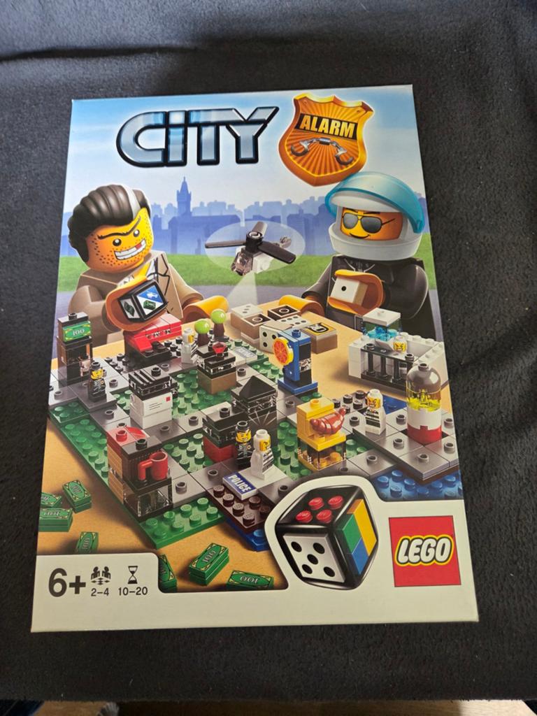 Lego City Alarm 3865 - Bordspel met bouwstenen, City, Lego, Compleet, Ophalen of Verzenden