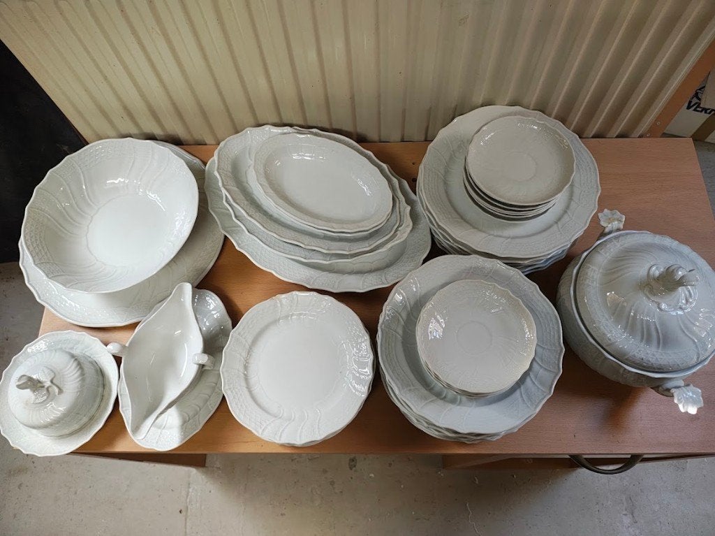 Porselein servies Hutschenreuther, Ophalen, Gebruikt, Overige merken, Vintage