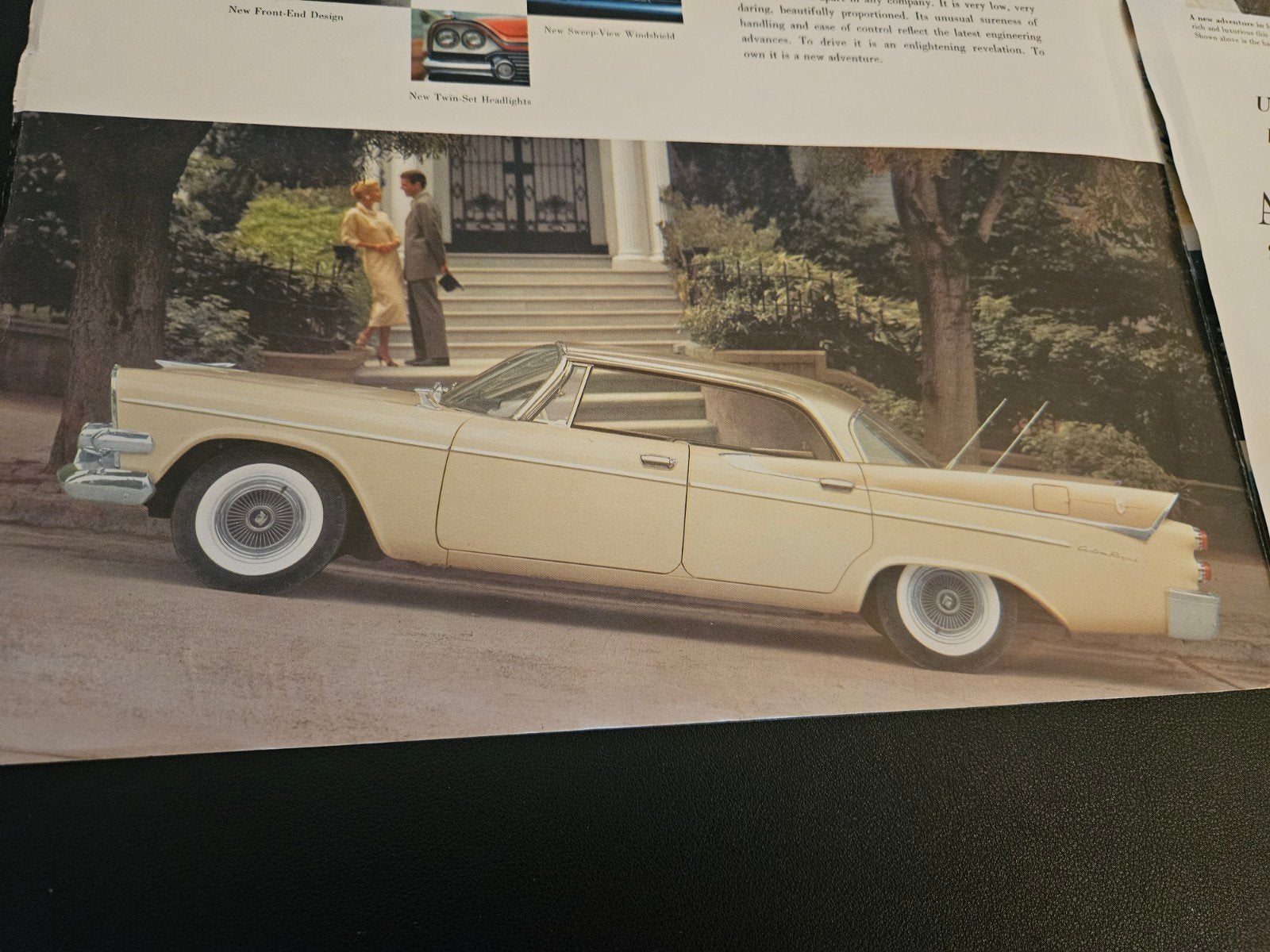 Brochure Dodge Swept Wing 1958 USA, Ophalen of Verzenden, Zo goed als nieuw, Overige merken