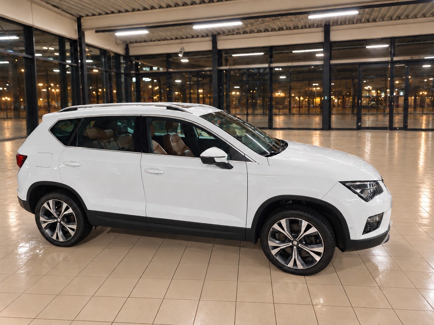 Seat Ateca 1.4 TSI 110KW DSG 2018 Wit, Auto's, 4 cilinders, Ateca, Wit, Particulier