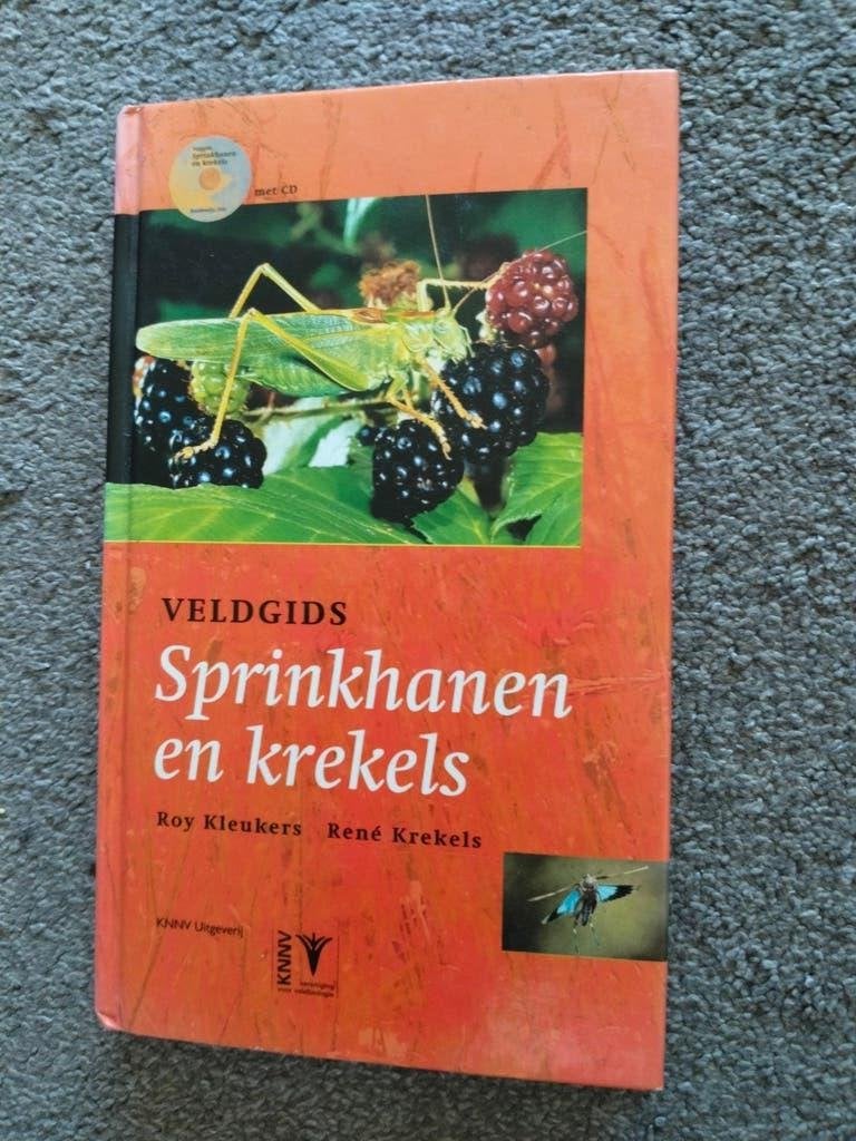 Veldgids Sprinkhanen en krekels, Ophalen of Verzenden, Zo goed als nieuw, Overige onderwerpen, Rene Krekels