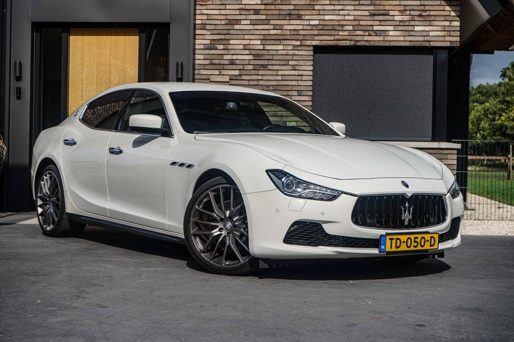 Maserati Ghibli 3.0 S Q4 V6 Bi-turbo 411PK (bj 2014), Automaat, Euro 5, Gebruikt, Met garantie (alle)