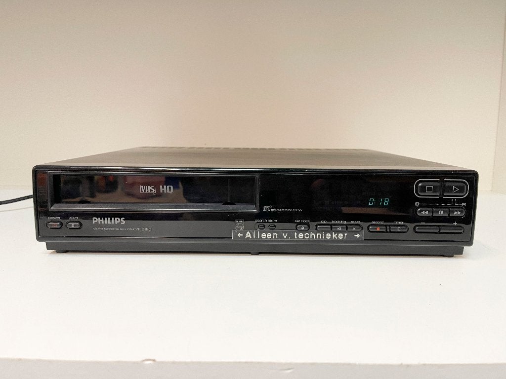 Philips VR6180/01 | VHS Videorecorder-accepter cassette niet, N, Ophalen of Verzenden, N, VHS-speler of -recorder