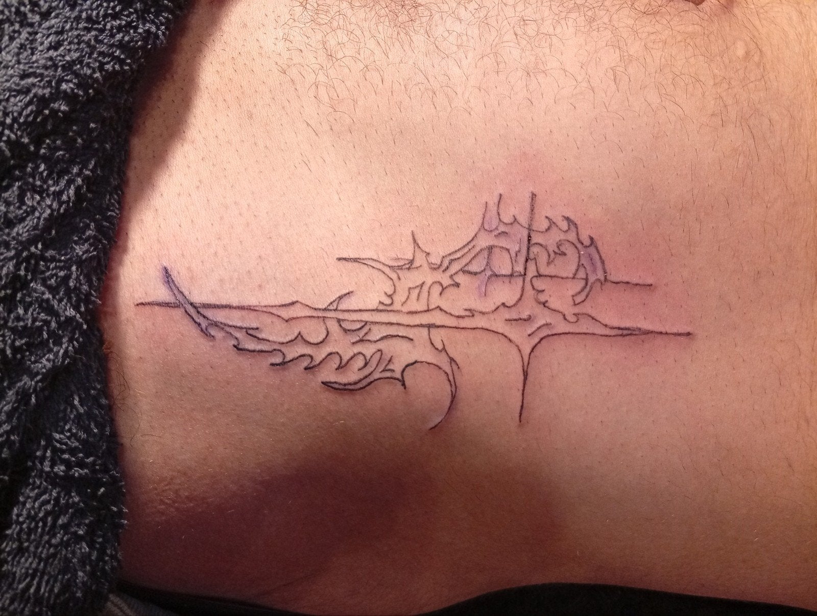 Model zitten tatoeage, Ophalen of Verzenden, Apparaat