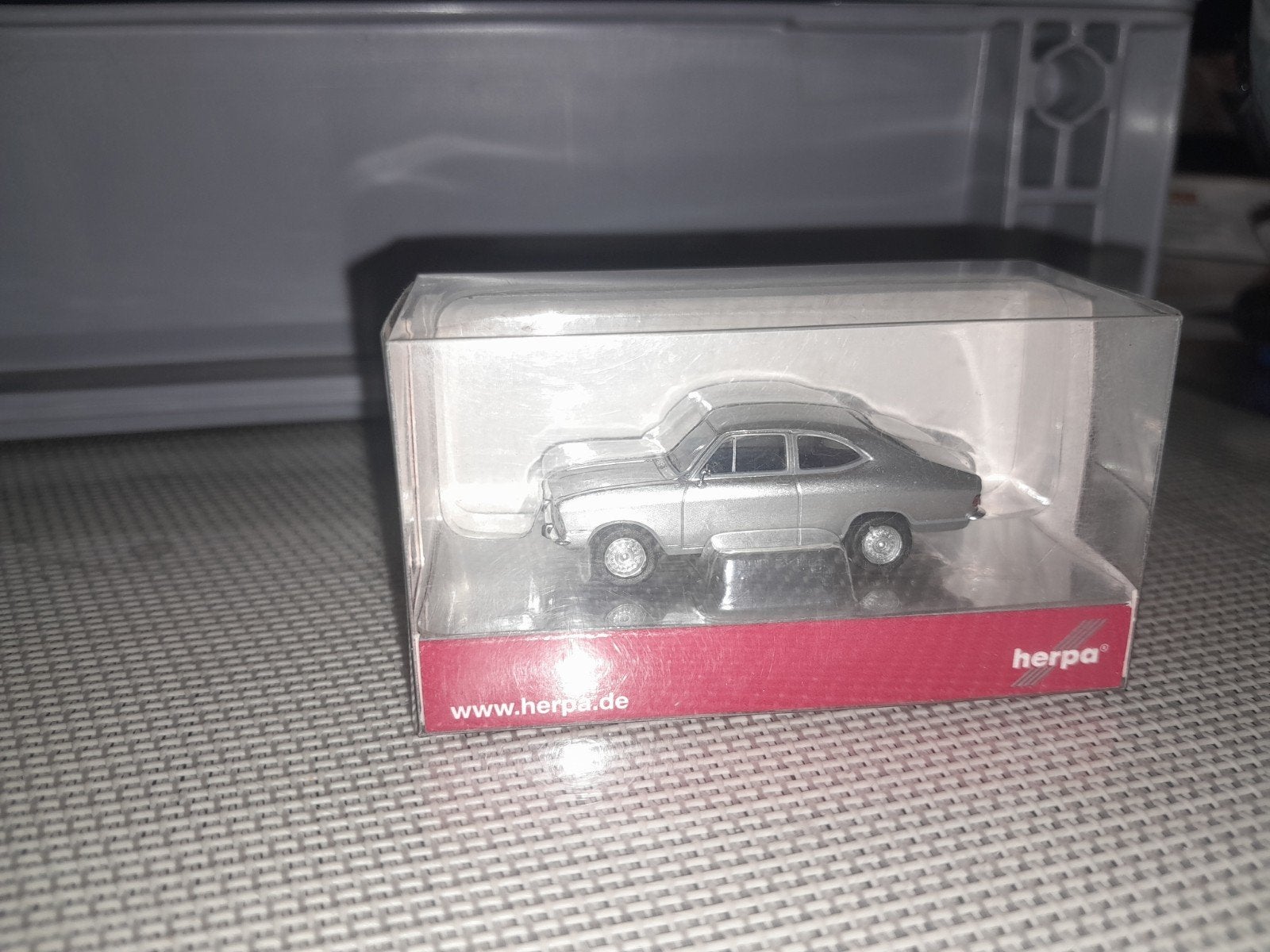 Herpa Miniatuur Auto - Zilverkleurig Model, Ophalen of Verzenden