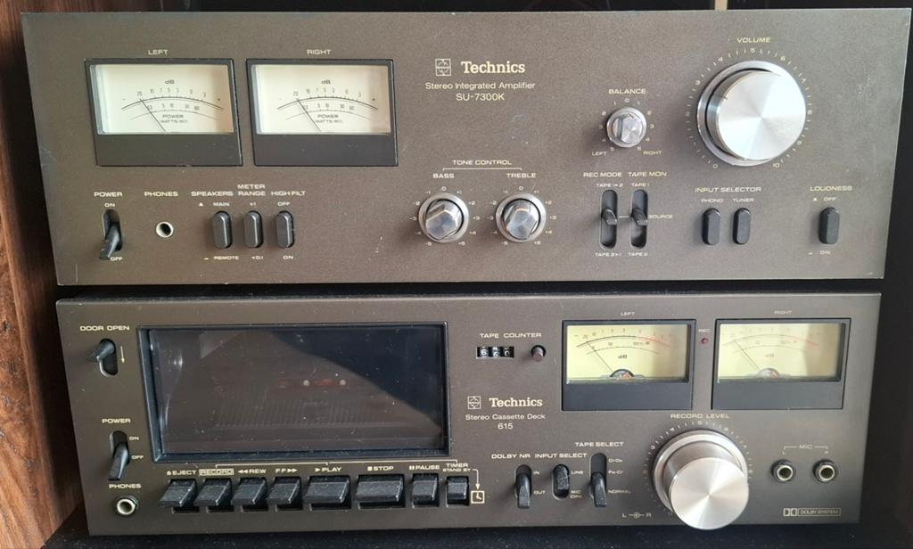 Technics Versterker &Cassettedeck - Werkt perf, Ophalen of Verzenden