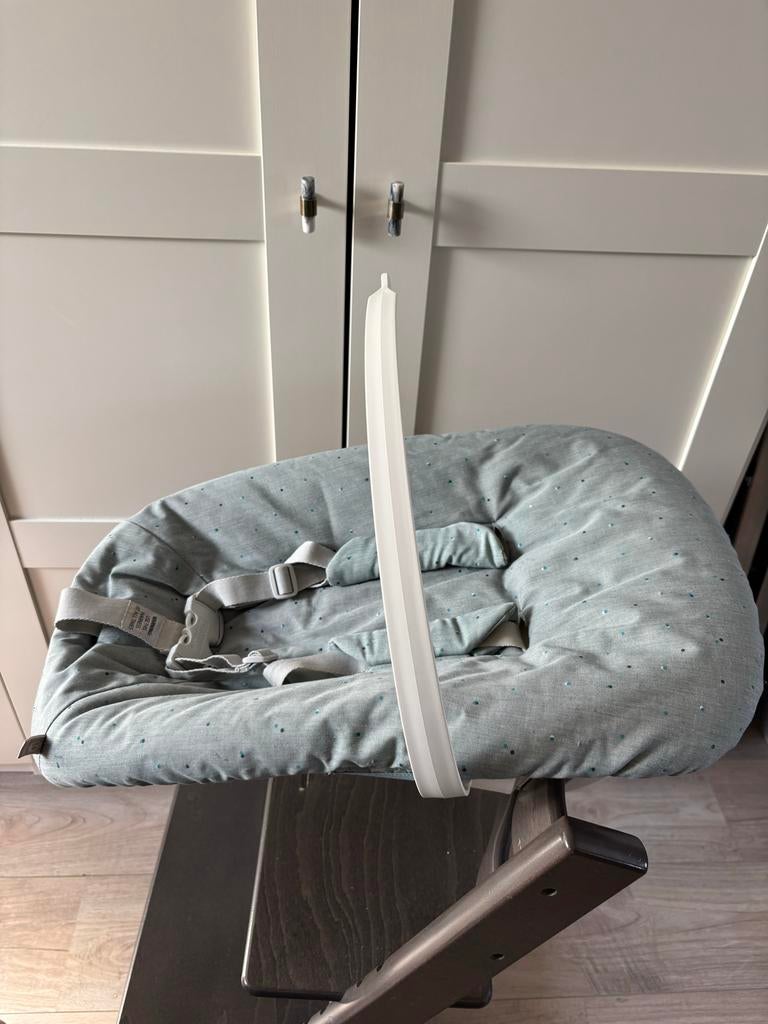 Tripp trapp newborn set Jade Confetti, Kinderen en Baby's, Kinderstoelen, Ophalen, Gebruikt, Overige typen