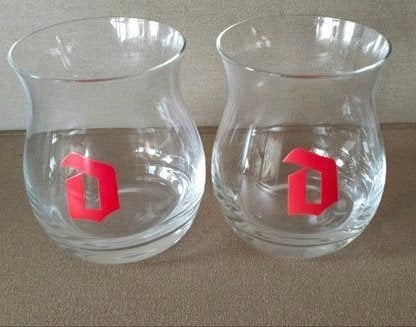 Set van 2 Duvelglas Duvel  glazen Barrel Aged, Verzenden, Nieuw, Glas of Glazen, Duvel