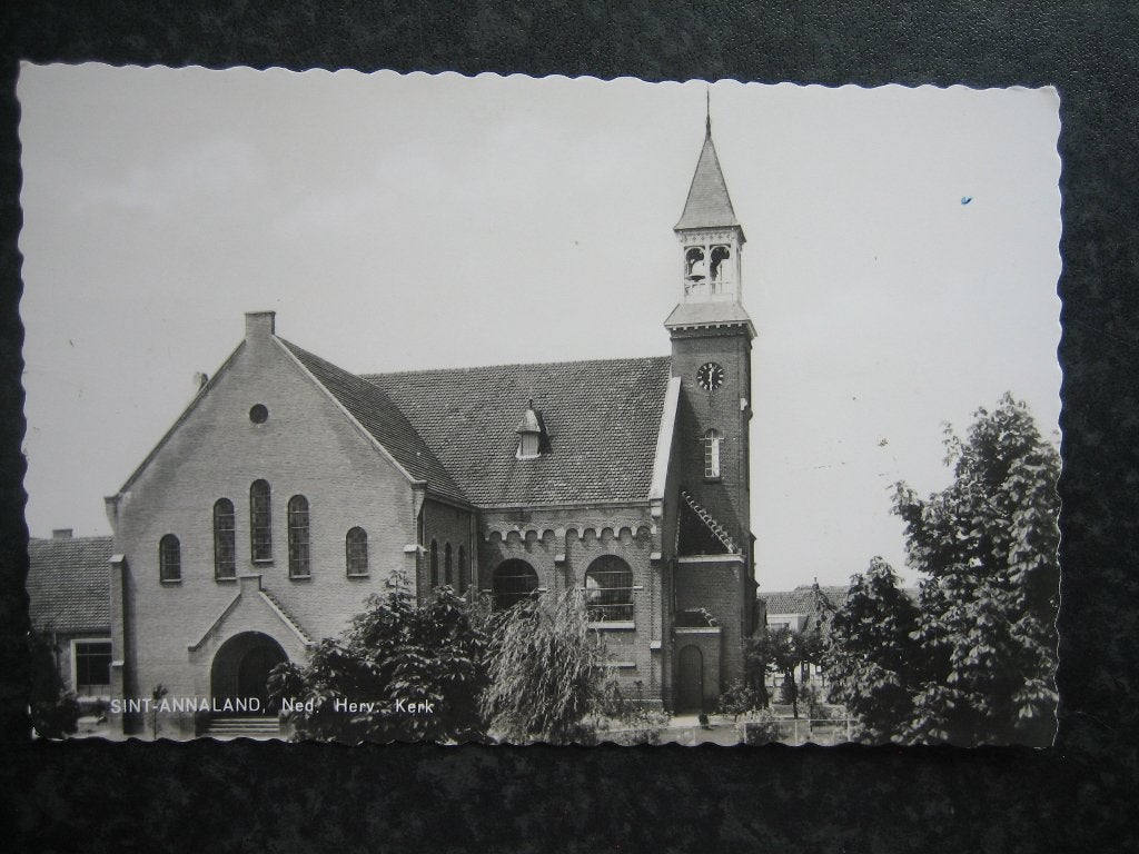 St. ANNALAND  N.H. Kerk  1963, Ophalen of Verzenden, 1960 tot 1980, Zeeland