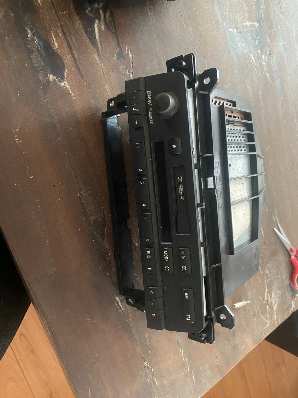 bmw e36 orginele radio, Ophalen, Zo goed als nieuw