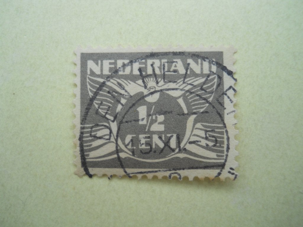 Nederland 1925 Vliegende duif Nvph169 gest. Huissen D.Helder, Postzegels en Munten, Postzegels | Nederland, Ophalen of Verzenden