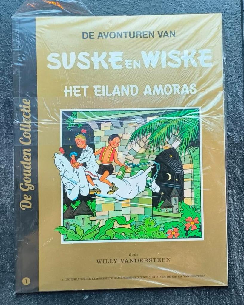 De avonturen van Suske en Wiske het eiland Amoras, Willy Vandersteen, Eén stripboek, Nieuw, Ophalen of Verzenden