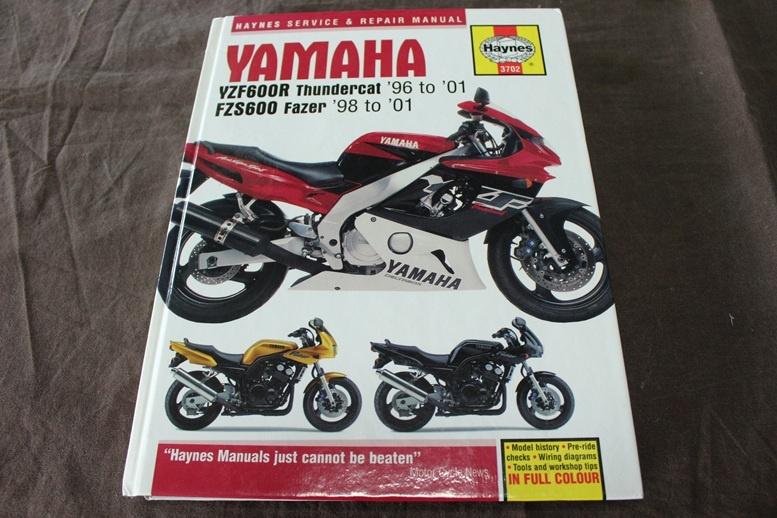 Yamaha YZF600R FZS600 Fazer 1996-2001 werkplaatsboek manual, Ophalen of Verzenden, Yamaha